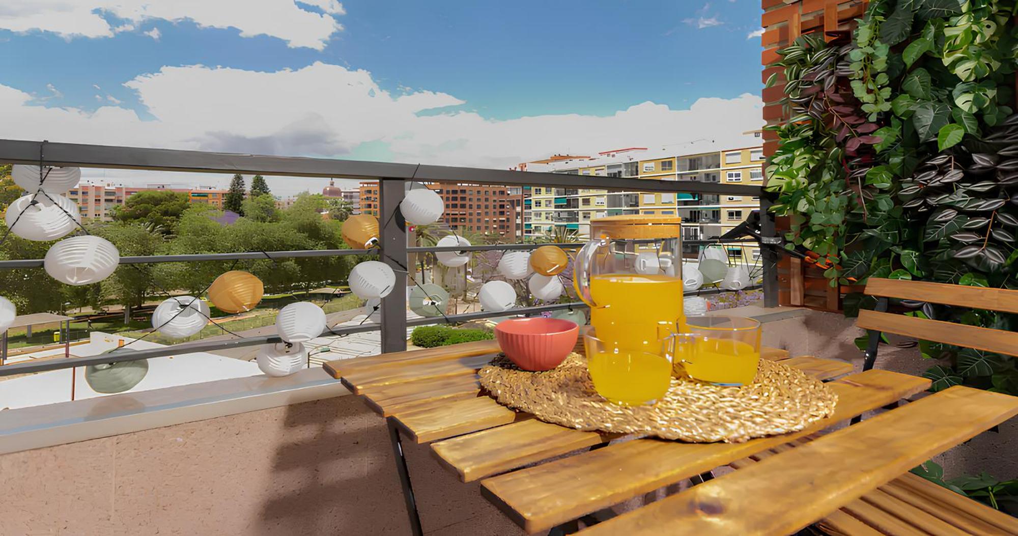 Apartamento Luxotica Gardens Valencia Exterior foto